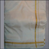 Pattu Dhoti & Kanduva Small Border Self Zari - Click here to View more details about this Product